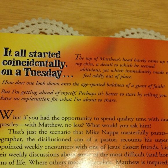 Book Sale! 3 for $10! Christian fiction, Tuesdays with Matthew - Picture 3 of 6